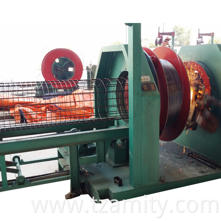 High quality Automatic pc bar rebar Steel Pile Cage Welding Machine